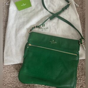 Kate Spade  New York Cobble Hill Ellen Vibrant Green Crossbody Bag